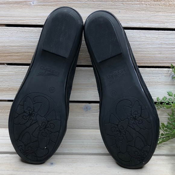 Dansko Women's Olena Flat  - Pewter Metallic - Picture 7 of 9